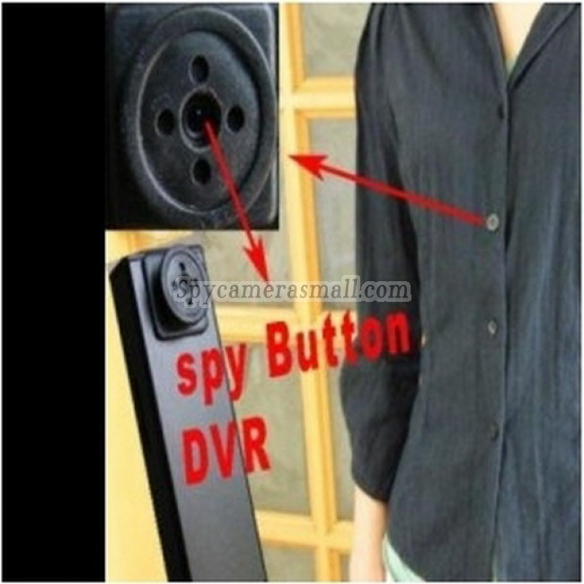 hidden Spy Button Cam DVR - Digital Camcorder Button Spy Camera