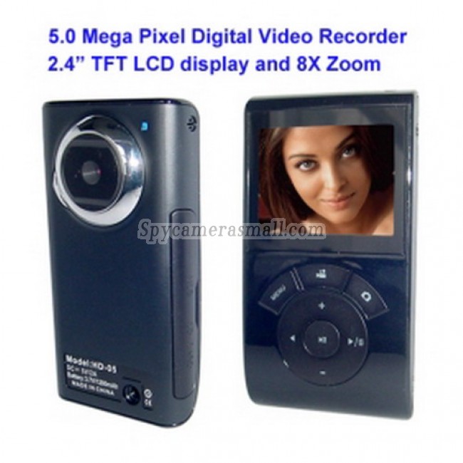 spy camera - 1280x720 HD Digital Video Recorder with 2.4" TFT Display, Hidden Camera
