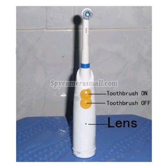 Toothbrush Hidden Spy Camera - New Spy Toothbrush Pinhole HD Bathroom Spy Camera DVR 1280x720 16GB